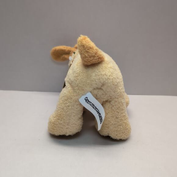 Commonwealth Plush Puppy Dog Brown Tan Stuffed Animal with Tag 2005 - Picture 5 of 9